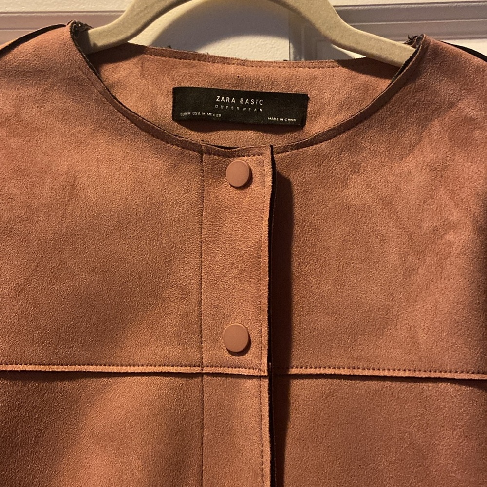 Suede coat - Picture 2 of 4